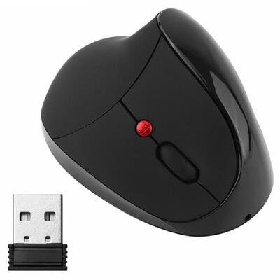 

HXSJ X10 24GHz 6D Ergonomic Vertical 2400DPI Adjustable Wireless Mouse
