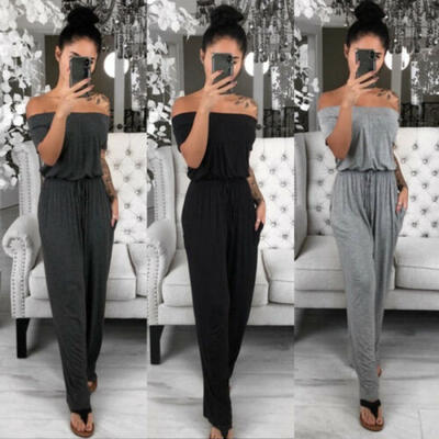

Ladies Womens Cap sleeve Tracksuit Lounge-wear Jogging Suit SIZE  summer