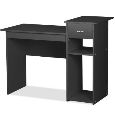 

Home Office Computer Desk PC Laptop Table Furniture Student Study Workstation Black