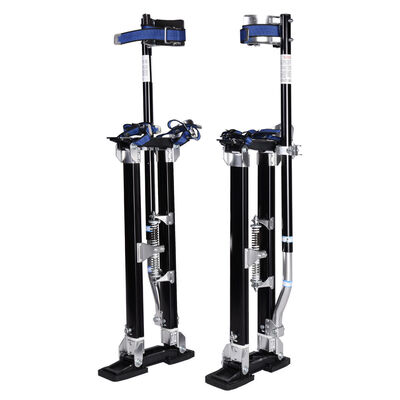 

Black 24-40 Inch Drywall Stilts Aluminum Tool Stilt For Painting Painter Taping