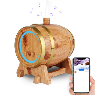 

Creative Intelligent Portable Wine Barrel Type Aroma Diffuser Electric With BT Loudspeaker Essential Humidifier Home Low Noise Mis