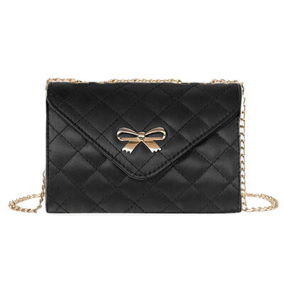

Solid Color Clutch Shoulder Handbags Women Leather Chain Crossbody Bags
