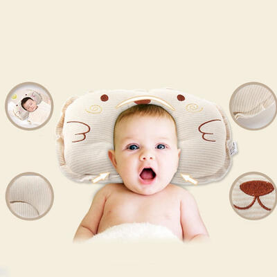 

Baby Infant Newborn Head Positioner Pillow Prevent Flat Anti Roll Sleep Cushion