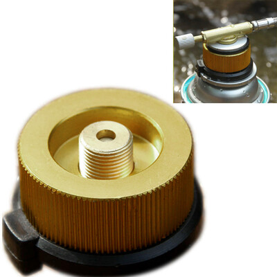 

Outdoor Alu Burner Conversion Head Stove Tank Gas Bottle Adaptor Stove Connector