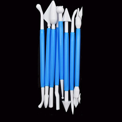 

8Pcset Plastic Clay Sculpting Set Wax Carving Pottery Shaper Modeling Clay Tool