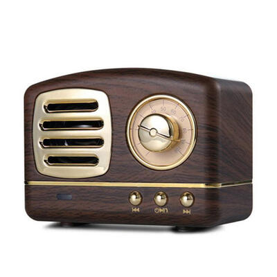 

Retro Style Bluetooth Speaker Portable Bluetooth Speaker WTF Card Slot