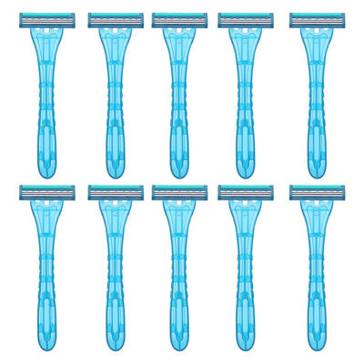 

Men Plastic Travel Portable Manual Shaver Safety Handle Disposable Razor