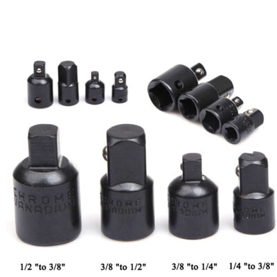 

4pcs 14 38 12 Drive Socket Adapter Converter Reducer Air Impact Socket Wrench