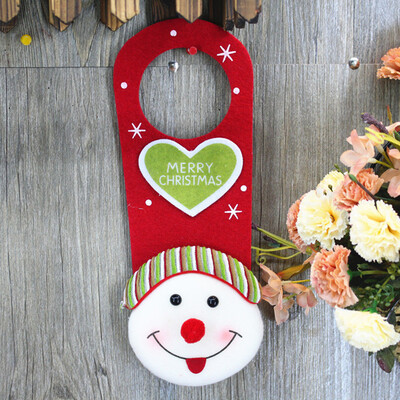 

Toponeto Merry Christmas Ornament Home Decoration Tree Door Hang Children Gifts Nonwoven