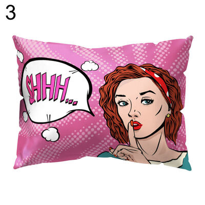 

Creative Beauty Printed Throw Square Pillow Case Cushion Cover Bedding Articles