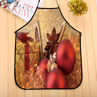 

Tailored Christmas Decoration Waterproof Apron Kitchen Aprons Dinner Party Apron