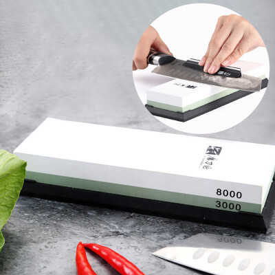 

〖Follure〗White Corundum Double-Sided Whetstone Sharpening Stone 30008000 Grit Kitchen