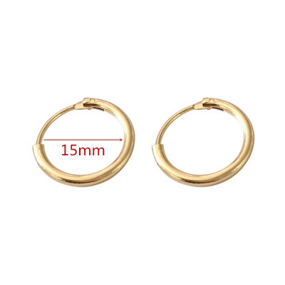 

40mm 60mm 70mm 80mm Exaggerate Big Smooth Circle Hoop Earrings Brincos Simple Party Round Loop Earrings for Women Jewelry