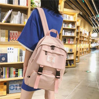 

Schoolbag female Korean version of high school Senxi backpack Chao brand female ins wind Hyun-a Kim Joker student backpack Japanes