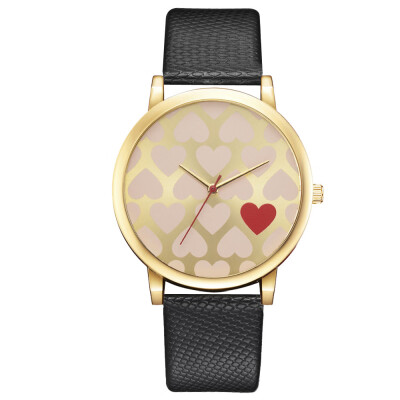 

Korean fashion love quartz watch wish new fashion snake pattern belt womens casual alloy fashion watch