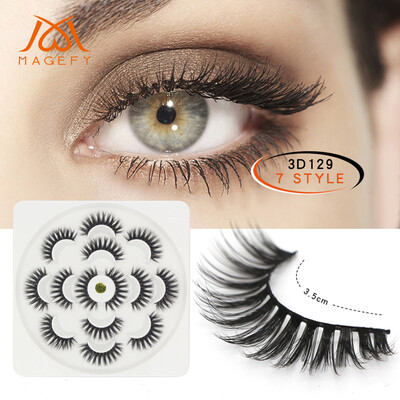 

〖Follure〗7Pair Luxury 3D False Lashes Fluffy Strip Eyelashes Long Natural Party