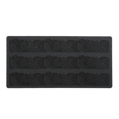 

1pc Black Lace Leaf Cake Mat Silicone Chocolate Jelly Mold