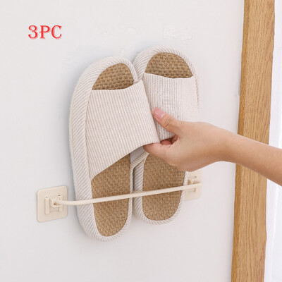 

〖Follure〗3PCS Storage Rack Household Plastic Wall Hanger Slipper Rack Storage Rack