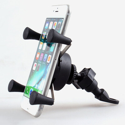 

Outdoor Phone Holder Riding Black ABS Electric Car Tricycle Accessories