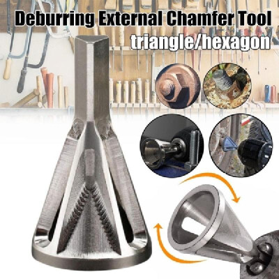 

Stainless Steel Deburring External Chamfer Tool Chamfering Machine Bit Remove Burr Repairs Tools