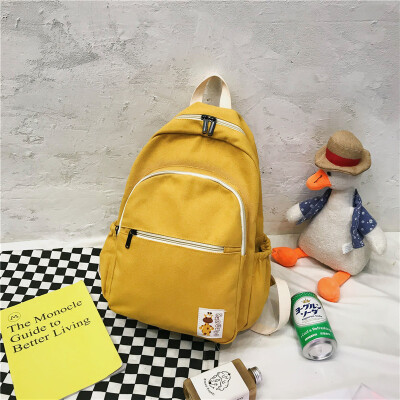 

Korean version of Ulzzang university students backpack high school Japanese Department Guzhu feeling campus College inswind should