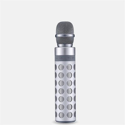

Wireless Bluetooth Speaker Karaoke Microphone Professional Player Speaker Aluminum Subwoofer Party KTV Sing Microphone