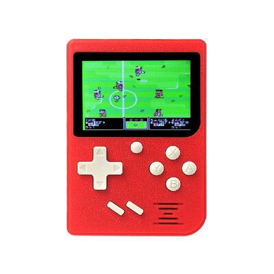 

Mini Portable 24in LCD 8 bit Handheld Game Player Video Console Built-in 129 Retro Games Yellow