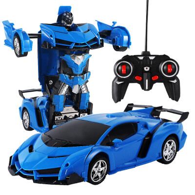 

Tailored 118 Electric Remote Control Car1 Button Remote Control Deformable Vehicle Robot