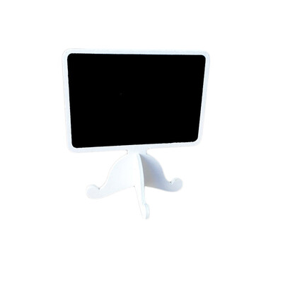 

〖Follure〗Mini Chalkboard With Stand Wedding Shop signCake Black board Craft Fair
