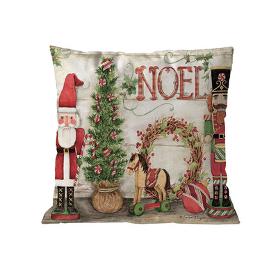 

Tailored Christmas Pillowcase Soft Sofa Cushion Home Decoration Pillow Case Waist Cushion