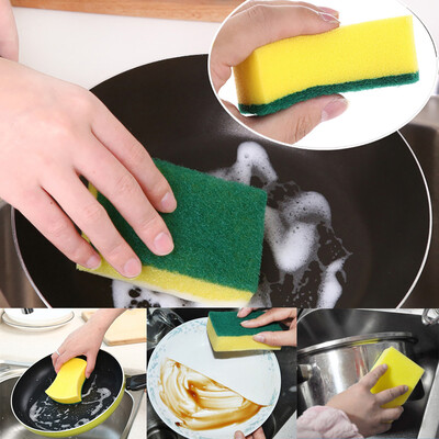 

〖Follure〗1Pcs Kitchen Nano Emery Magic Clean Rub Pot Rust Focal Stains Sponge Removing