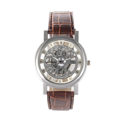 

Simple Style Hollow Dial Neutral Watch Unique Quartz Wristwatch Womens Watches Bayan Kol Saaty Fashion Minimalism Clock