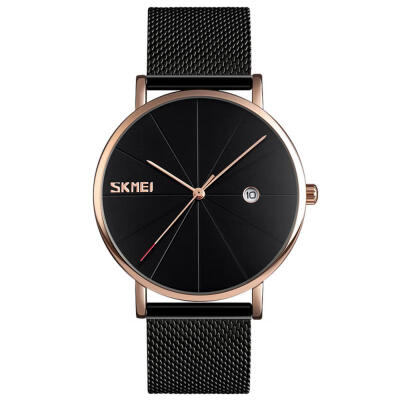 

SKMEI Simple Men Quartz Wristwatches Waterproof Watch With Stainless Steel Strap 9183