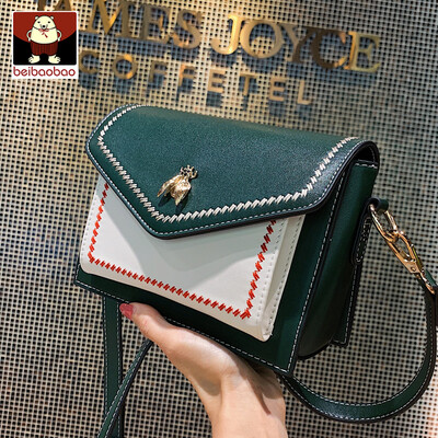 

On the new small bag girl 2019 new fashion one shoulder bag with foreign air girl oblique satchel bag the new style the fashion