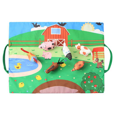 

Baby Infants Play Mats Kids Room Crawling Carpet Cartoon Funny Floor Rug