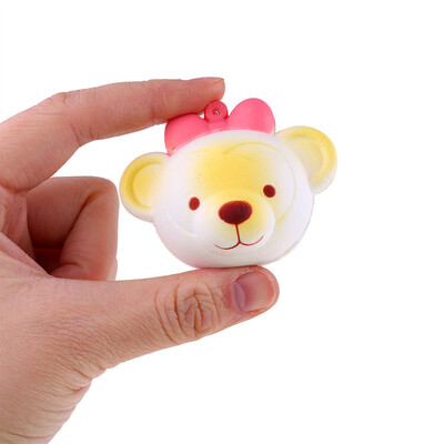 

Gotoamei Cute Monkey Stress Reliever Scented Super Slow Rising Squeeze Toy Keychain 7cm