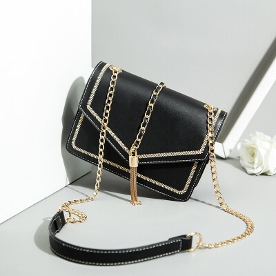 

New texture ladies with one shoulder slanting Korean version of INS fashion chain bags in summer