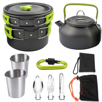 

SUNIONS outdoor picnic camping mountaineering cookware pot set 17950-17964