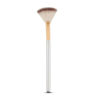 

1Pc Fan Powder Concealer Mixed Finishing Highlighter Makeup Art Brush Beauty