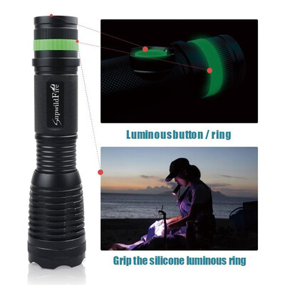 

Saidsome G700 Flashlight 5000lm BRIGHT X800 Tactical LED Military Design flashlight lamp