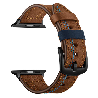 

〖Follure〗Leather Watch Band Replacement Wrist Straps Bracelet for Apple Watch 38MM40MM