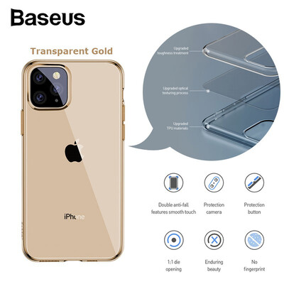 

Baseus high elastic&soft TPU case for iPhone 11 11 Pro 11 Pro Max with special cameras protection for 2019 iPhone