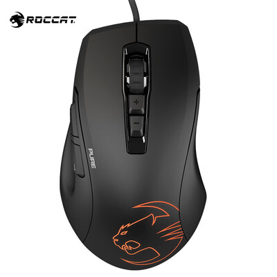 

German Ice Leopard ROCCAT Magic Kone AIMO Aimo RGBA Lighting Effect Gaming Mouse White Jedi Survival Mouse Eating Chicken Mouse