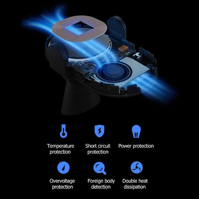

Xiaomi 20W Max Car Wireless Charger for Mi 9 iPhone Auto Pinch Phone Holder