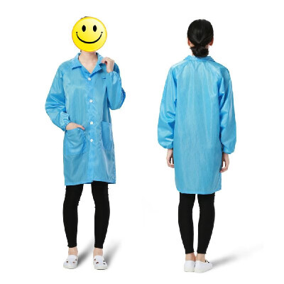 

Work Clothes Antistatic Clean Anti-Static Clothes Dust-proof Labour Protection Clothing for Food Shop Medical Paint Spraying Worke