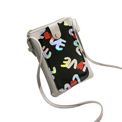 

Tailored Women Fashion Crossbody Bag Messenger Bag Shoulder Bag Phone Bag Coin Bag Gray