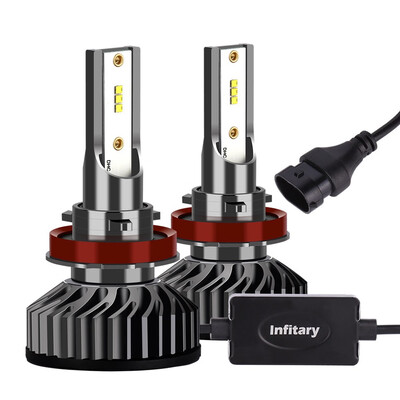 

Infitary H11 Car LED Headlights Auto LED Lamps 12v 72W with ZES Chip