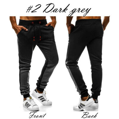 

Men Sport Pants Long Trousers Tracksuit Fitness Workout Joggers Gym Sweatpants
