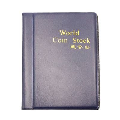 

〖Follure〗New Collecting 120 Pockets World Coin Collection Storage Holder Money Album Book