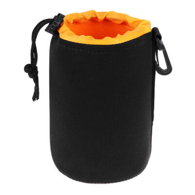 

Waterproof Soft Neoprene Camera Lens Pouch Bag Drawstring Protector Case